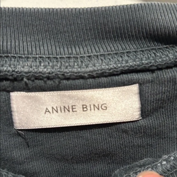 ANINE BING rare wild cat crewneck sweatshirt - Picture 3 of 9